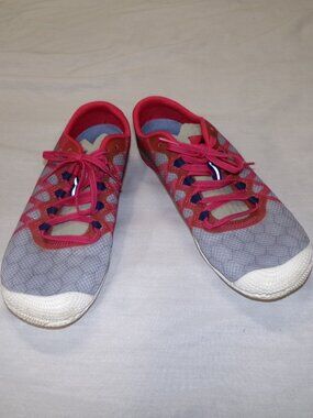 Merrell Vapor Glove 3 Womens 9 Pink Gray Vibram Barefoot Shoes J09676 Outdoors